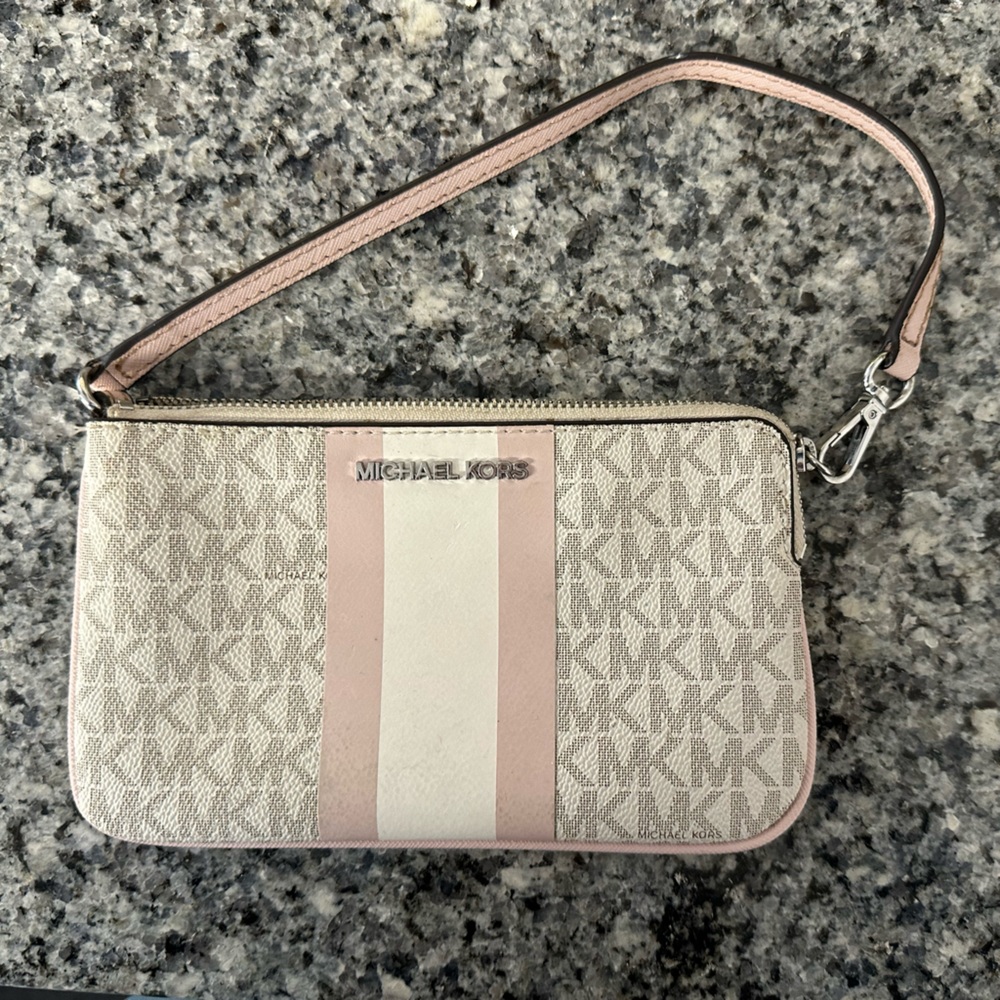 Michael Kors Logo Wristlet
